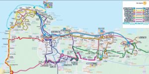 Plan lignes de bus BAIA