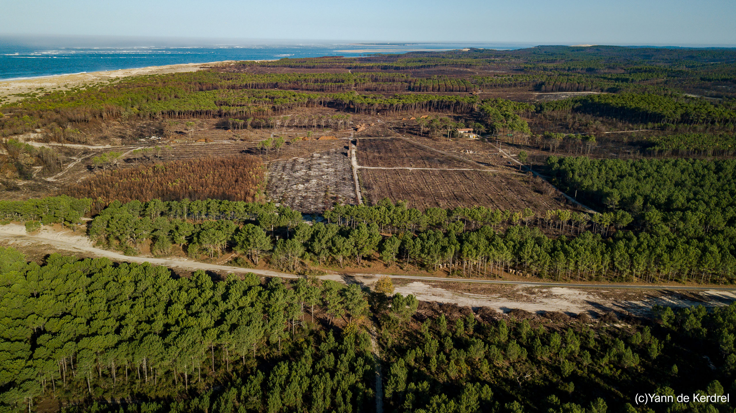 La salie sud incendie