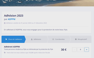 Le bulletin d’adhésion 2023 à l’Adppm